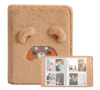 A5 Plush Binder Book Photos Album 10 Pages Kpop Photocard Binder Holder Book Mini Photo Album Kpop Photocard Binder for Photo Collection