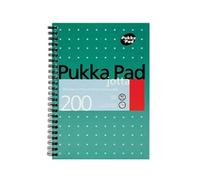 Pukka Pad Pukka A5 Jotta Metallic Pad 200-PG - Ruled (Pack-3)