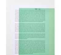 A5 reading aid, Visual Aid, coloured overlays for Dyslexia & Irlem Syndrome 12 Colours to choose from (AppleColour)