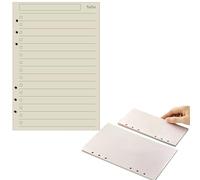 A5 Refill Pad Paper, 160 Pages/80 Sheets 6 Punched Holes Insert Ruled Lined Paper, Diary Planner Inserts Refills for Notes Meeting Travel Record (TODO (A5)