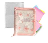 A5 Ring Binder, Compact Size, 23.5x18.8x2.9cm, Portable Notebook Organizer, Loose Leaf Journal, Refillable Pages, for Family, Teacher, School, Commute, Travel