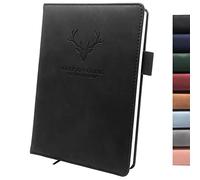 A5 Ruled Notebook Journal 360 Page with Pen Loop, Hardcover Writing Notebooks, Perfect for Office Home School Business Writing and Composition