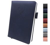 A5 Ruled Notebook Journal 360 Page with Pen Loop, Hardcover Writing Notebooks, Perfect for Office Home School Business Writing and Composition