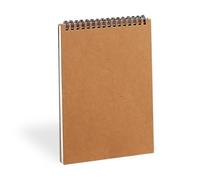 A5 Sketch Books, 160GSM Thick Beige Spiral Bound Watercolour Sketch Pads, A5 Spiral Bound Hardback Sketchs Pad, Sketch-Books Drawing Paper for Adults Student Artist(Size:A5)