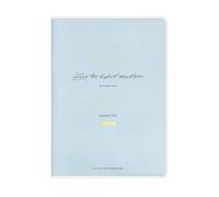 A5- Sleeve Landscape Cartoon Notebook Simple Student Notebook-Yesterday was Clear.