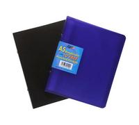 A5 Slim 2 Ring Binder with 10 Pockets a5 folder document storage file