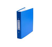 A5 Small Blue Paper Over Board Ring Binder by Janrax