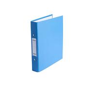 A5 Small Light Blue Paper Over Board Ring Binder by Janrax