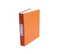 A5 Small Orange Paper Over Board Ring Binder by Janrax - Office, School Document Supplies
