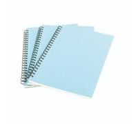 A5 Spiral Pad 80 Leaf Blue PK12