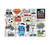 A5 Sticker Sheet Best Dad Vinyl Stickers - Sport Men Mancave Father Father's Day Birthday Present Hobbies Hobby Fan Love Aesthetic #80143