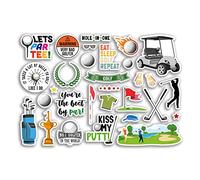 A5 Sticker Sheet Golf Vinyl Stickers - Golfer Sport Funny Boys Men Mancave Dad Brother Father's Day Hobbies Hobby Fan Love Aesthetic #80140