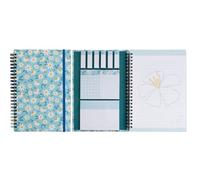 A5 Sticky Notebook,Each with 9 Pads of Decorated Sticky Notes and a Handy Notebook,Self-Stick Note Pads Teacher Appreciation Gift Writing Memo Pads School Office Supplies and Daily Life Organization
