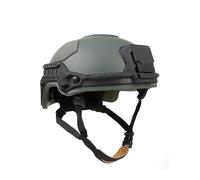 A5 Tactical Helmet - OCC Suspension System, Thickened ABS Shell with NVG Mount & 21mm Picatinny Rails, Lightweight Protective Gear for Outdoor Activities(Grey)