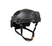 A5 Tactical Helmet - OCC Suspension System, Thickened ABS Shell with NVG Mount & 21mm Picatinny Rails, Lightweight Protective Gear for Outdoor Activities(Black)