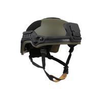 A5 Tactical Helmet - OCC Suspension System, Thickened ABS Shell with NVG Mount & 21mm Picatinny Rails, Lightweight Protective Gear for Outdoor Activities(Military green)