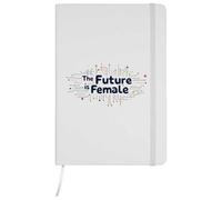 A5 'The Future Is Female' White Hardcover Ruled Notebook (NB00071197)