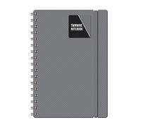 A5 Twinwire Soft Cover Pastel Notebooks Grey