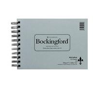 A5 Watercolour Paper Bockingford Cold Pressed Fat Pad 25 Sheets 300gsm