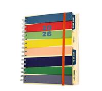 A5 Weekly Planner, 2026 Diary, To Do List, Memo Meal Shopping List, Writing Journal, Desk Planner Pad, Personal Organiser, Address Book, Spiral Journal (MULTI-XYLOPHONE)