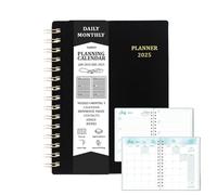 A5 Weekly Planner Notebook, Daily Planner & Notebook | Portable Appointment Planner | Task Checklist, Organizer, Planner, Notebook, Concept