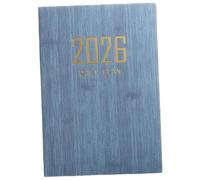 A5 Weekly Planner with Calendar 2025 for office workers and Professionals Textured PU Leather Cover for Daily Task Planning and Organisation (20.6x14.5x1 cm)