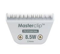 A5 Wide Horse/Dog Clipper Blades Available in Coarse, Medium, Fine, Superfine. Fits Masterclip Royale, Pedigree Pro, MD Roamer, Liveryman, Avalon, Moser, Oster, Andis (8.5W Medium/Fine 2.4mm)