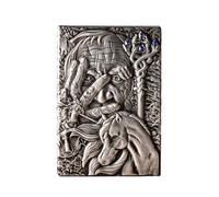 A5- Wizard Personality Notebook Travel Diary Handbook-Silver