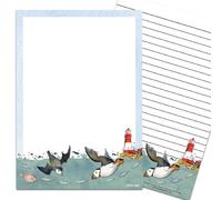 A5 Writing Pad Puffin Design