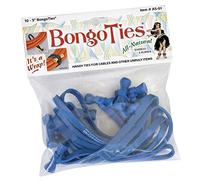 A501B All-Blue Bongo Ties (5") (Pack of 10)