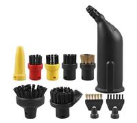 A52Q-Round Brush, Large Nozzle, Joint Brush Set ，Compatible for Karcher， SC1 SC2 SC3 SC4 SC5 Steam Cleaner Accessory Models