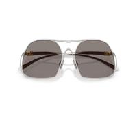Miu Miu MU A55S 1BC80Q Woman Sunglasses Steel Silver Grey Squared Normal