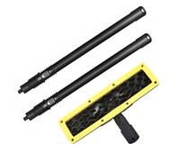 A56T Spray Lance Extension Rod Floor Brush Head Compatible for Karcher SC1 SC2 SC3 SC4 SC5 SG2 SG4 Washer Accessory Gray Twist