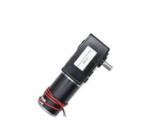 A5882-45 DC12V 24V Strong Torque Gearmotor Metal Turbo Worm Gearbox Engine Reversed Low Speed 250kg.cm Self-Lock Worm Gear Motor(24V 80rpm)