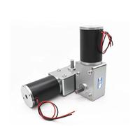 A5882-50ZY Max 395kg.cm High Torque DC 24V Worm Gear Electric Motor Engine 1Pcs(Double shaft,6rpm)