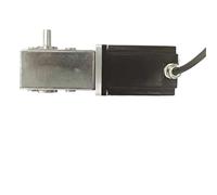 A5882-57BY nema23 stepper Waterproof worm geared motor high step down right angle gear gearbox reducer 1.8D Submersible(Only motor,176 to1 axis 10mm od)