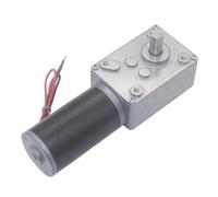 A58SW31ZY DC 12V 24V Worm Geared electronic starter 7-470rpm High Torque D Shaft electronic starter 8mm Shaft Rotating Table Door Self-lock 70kg.cm 6.5A MQXFCZUX(27RPM,24V)