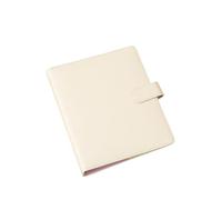 A6 A7 Handbook Multi-Function Color Matching Square Loose-Leaf Card Book Office Stationery(Only cover yellow,A6)