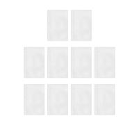 A6 Binder Inserts - 10 Pieces Sticker Organizer Pages | Top Loading Protectors | Practical Stationery Design | Cash Organizer Theme | Business Card Student Teacher Use | Writer Collector