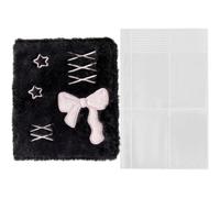 A6 Binder Photo Album Cute Ballet Style Bowknot Plush Photocard Holder Idol Collect Book Album Notebook Stationery