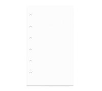 A6 Bindery: PU Leather 6-Ring Pink Dot Journal | Card Window Pocket Sticker Storage Lined Grid Blank Interchangeable Refills