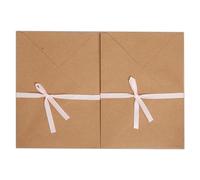 Papermania A6 Cards/Envelopes, Pack of 50, 300gsm, Kraft, A6, Card Making Set for Birthday Card, Thank You Cards, Valentines, Baby Shower, Wedding Card and More! Ideal for Home Crafting