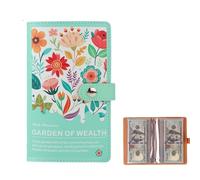 A6 Colorful Money Budget Planner Binde, 50 Sheets Photocards, Budgeting Organizer for Financial Planning