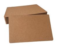 A6 Kraft Paper Cards 10 x 15 cm 350 g/m², Blank Postcards for DIY Projects, Wedding, Invitation and Greeting Cards Crafts, Brown (50 Cards 10 x 15 cm)