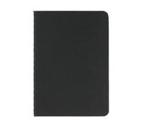 A6 Mini Notebooks, Small Lined Notepads Bulk, Portable Pocket Journal Notepads for Drawing Memo Office School Students, 30 Sheets/60 Pages (Black, One Size)