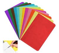 A6 Notebooks, 12PCs Small Notebook Pocket Notebook Note Books Mini Notebook Small Notebooks Pocket Size Small Notepad Coloured Mini Notepad Bulk for Party Bags Small Project Writing Note Taking Sketch