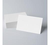 A6 Plain Postcards 300gsm 4 x 6 Inches Blank Postcards Pack 50 Plain White Cards for Schools, Business, Multi Purpose Cards Papa Prints