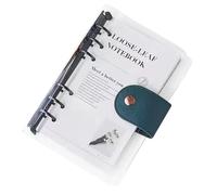 A6 Planner Binder, Refillable Design, 13x19cm, Transparent Task Planner Notebook, Study Organizer Notebook, Compact Size, Great For Travel And Vacation Plans