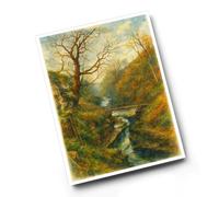 A6 PRINT - The Gorge, How Stean, Nr. Lofthouse (d) - Vintage Art Style