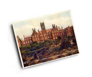 A6 PRINT - Vintage Cheshire - Royal Liverpool Childrens Hospital, Heswall b